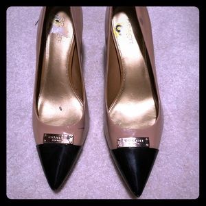 Coach kitten heels
